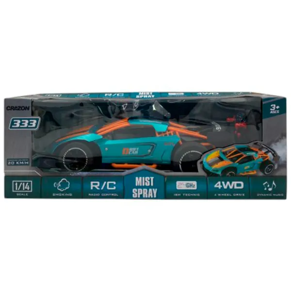 Mașină Optmarket Crazon Smoking Car 201072225  / / Black Multicolor photo 4