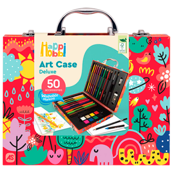 Креативный набор HappiHobbi Art Case My world 1038-82060 3+ / Разноцветный Красный photo 1