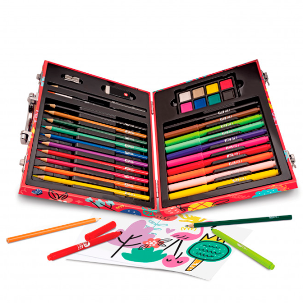 Креативный набор HappiHobbi Art Case My world 1038-82060 3+ / Разноцветный Красный photo 2