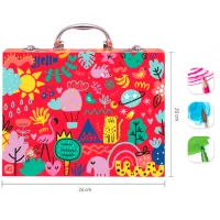 Креативный набор HappiHobbi Art Case My world 1038-82060 3+ / Разноцветный Красный photo 6