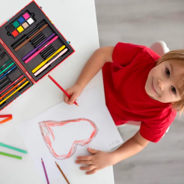 Креативный набор HappiHobbi Art Case My world 1038-82060 3+ / Разноцветный Красный photo 7