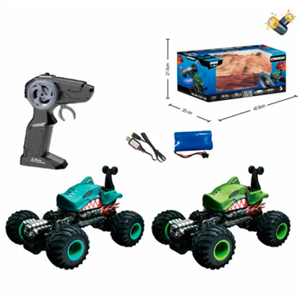 Mașină Optmarket Crazon Shark Monster Truck 201111121  / 2.4 GHz / Multicolor Multicolor photo 3
