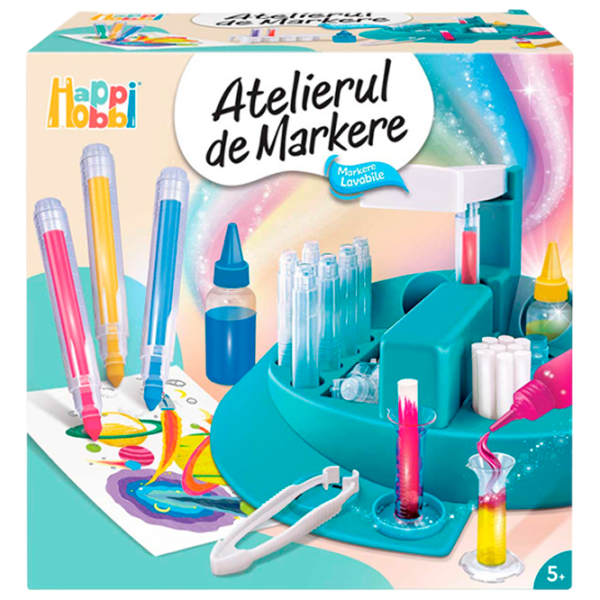 Креативный набор HappiHobbi Markers Workshop 1038-22006 5+ / Разноцветный Синий photo 1