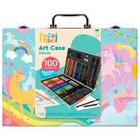 Креативный набор HappiHobbi Art Case Unicorn 1038-82058 3+ / Разноцветный Зеленый