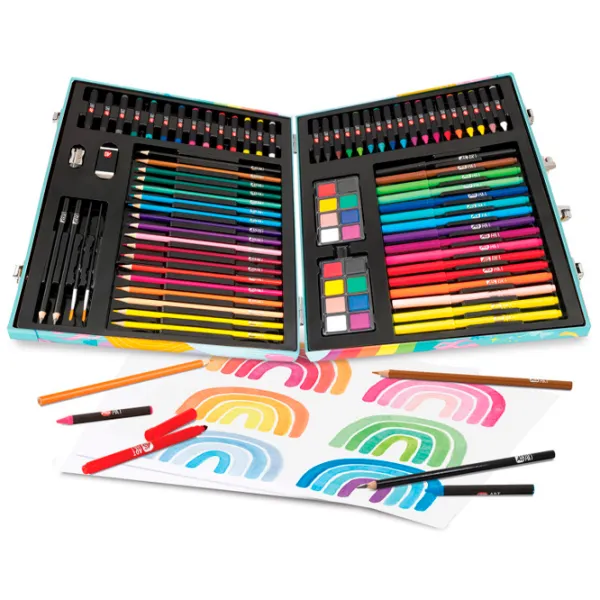 Креативный набор HappiHobbi Art Case Unicorn 1038-82058 3+ / Разноцветный Зеленый photo 3