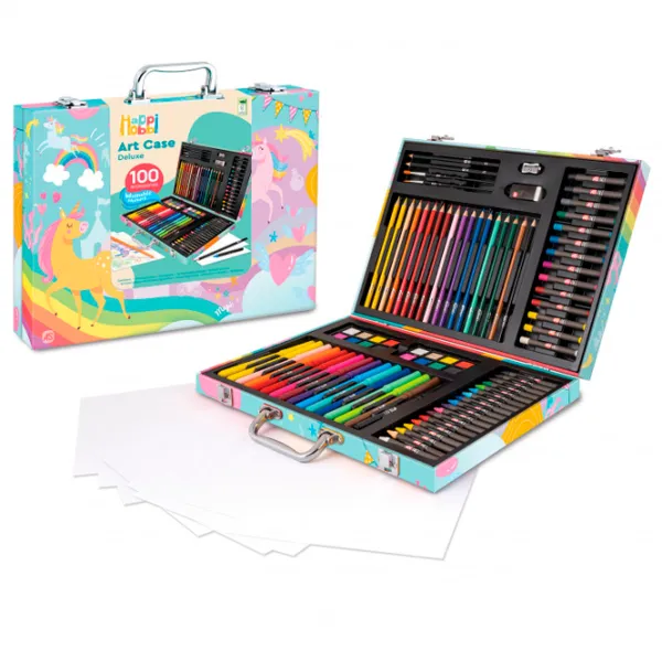 Креативный набор HappiHobbi Art Case Unicorn 1038-82058 3+ / Разноцветный Зеленый photo 4