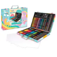Креативный набор HappiHobbi Art Case Unicorn 1038-82058 3+ / Разноцветный Зеленый photo 4