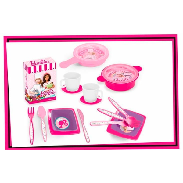 Интерактивная игрушка Dolu Barbie Dishwasher 1612 3+ / Разноцветный Розовый photo 4