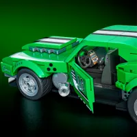 Constructor Mattel Custom 68 Camaro Mașină/ Green photo 4