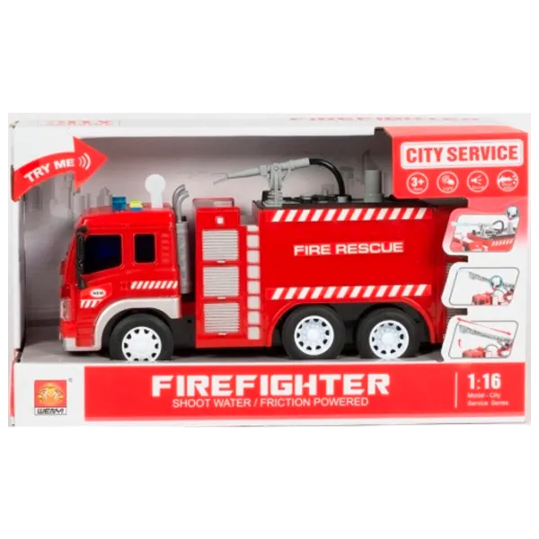 Грузовик Optmarket WY351A 200591600  / / White Красный photo 1