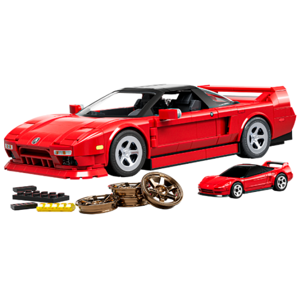 Constructor Mattel ’90 Acura NSX Mașină/ Red photo 2