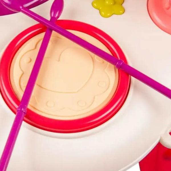 Joc educativ Bibiin Learning Desk 648A-51 0+ / Pink photo 4