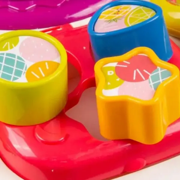 Joc educativ Bibiin Learning Desk 648A-51 0+ / Pink photo 7