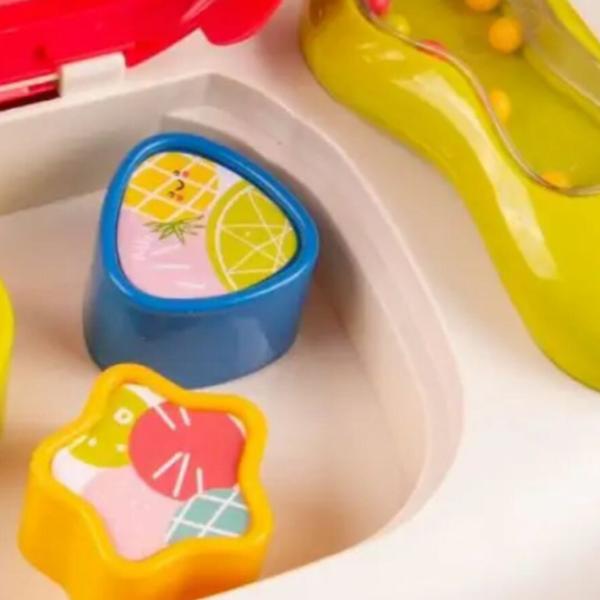 Joc educativ Bibiin Learning Desk 648A-51 0+ / Pink photo 8