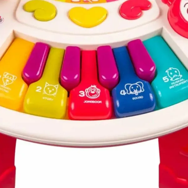 Joc educativ Bibiin Learning Desk 648A-51 0+ / Pink photo 10