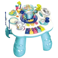 Развивающий набор Bibiin Learning Desk 648A-52 0+ / Синий