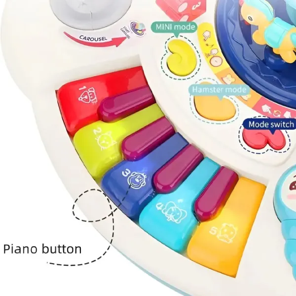 Развивающий набор Bibiin Learning Desk 648A-52 0+ / Синий photo 4