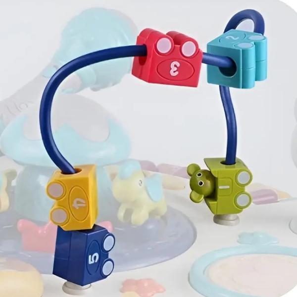 Развивающий набор Bibiin Learning Desk 648A-52 0+ / Синий photo 5