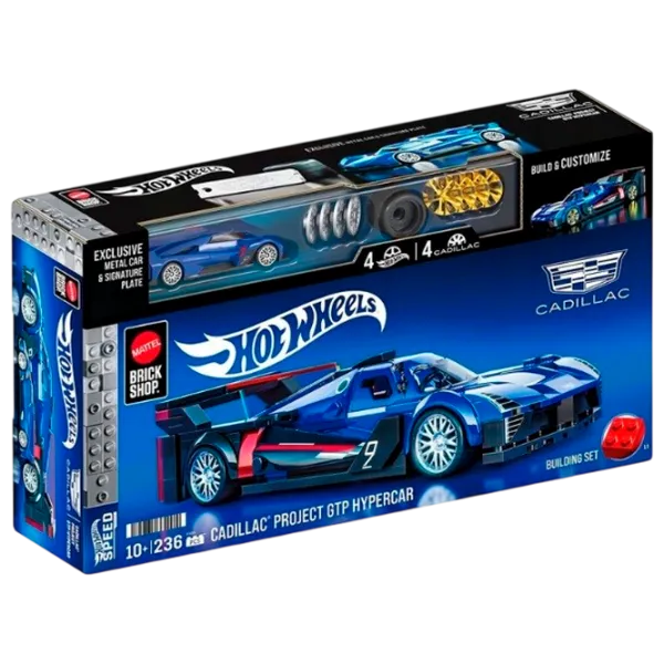 Constructor Mattel Cadillac Project GTP Mașină/ Blue photo 1