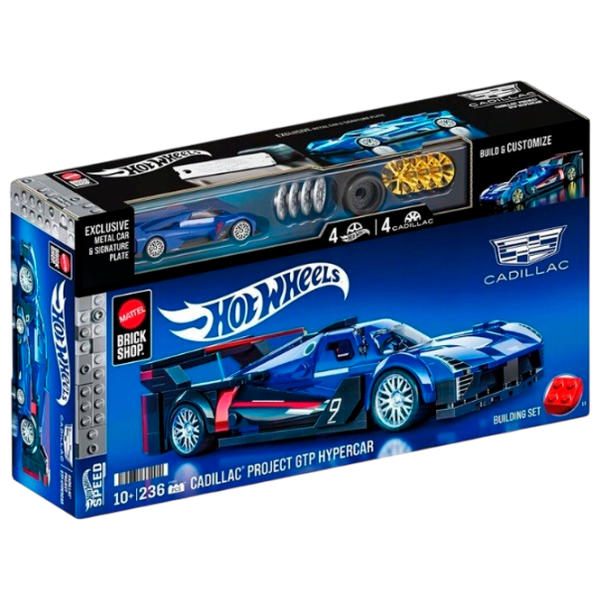 Constructor Mattel Cadillac Project GTP Mașină/ Blue photo 1