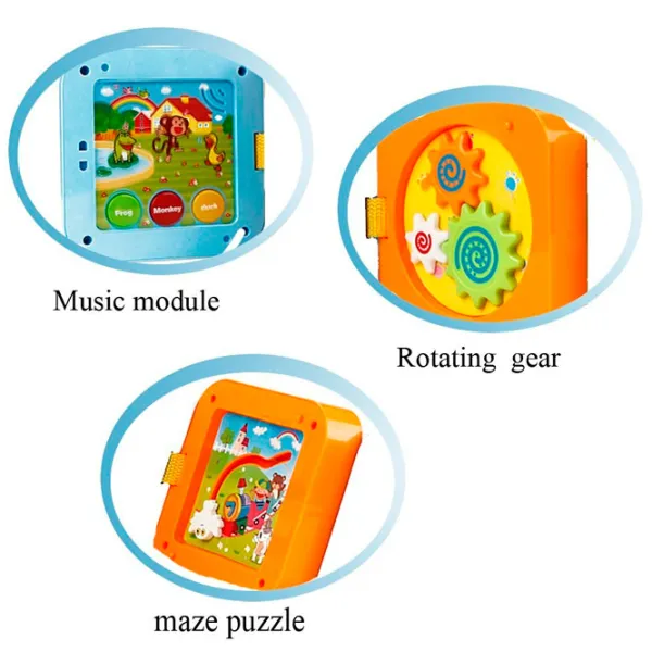 Joc educativ ChiToys Amazing Cube AE00702 1+ / Multicolor photo 2