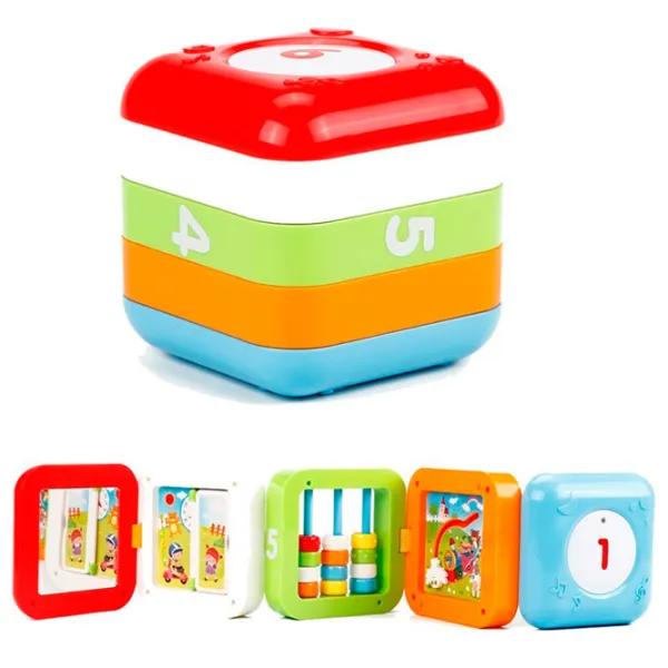 Joc educativ ChiToys Amazing Cube AE00702 1+ / Multicolor photo 3