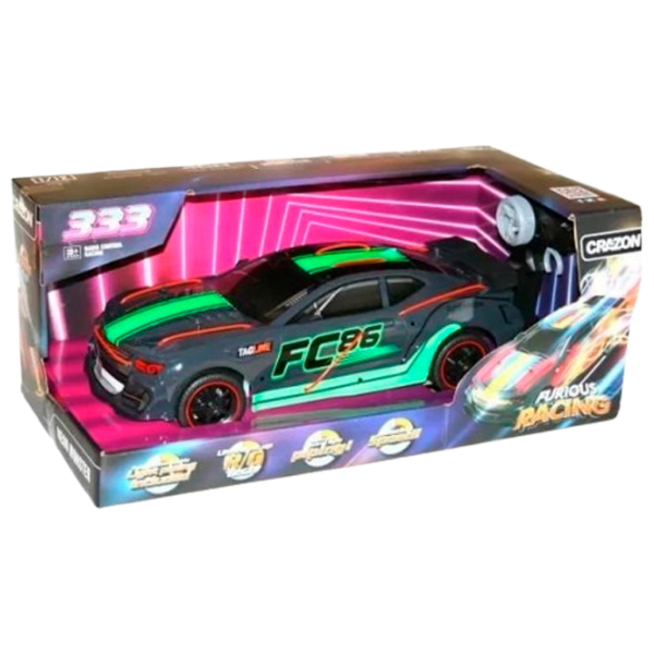 Mașină Optmarket 333-LG23121 201279816 15 km/h / 2.4 GHz / Green Gray photo 1