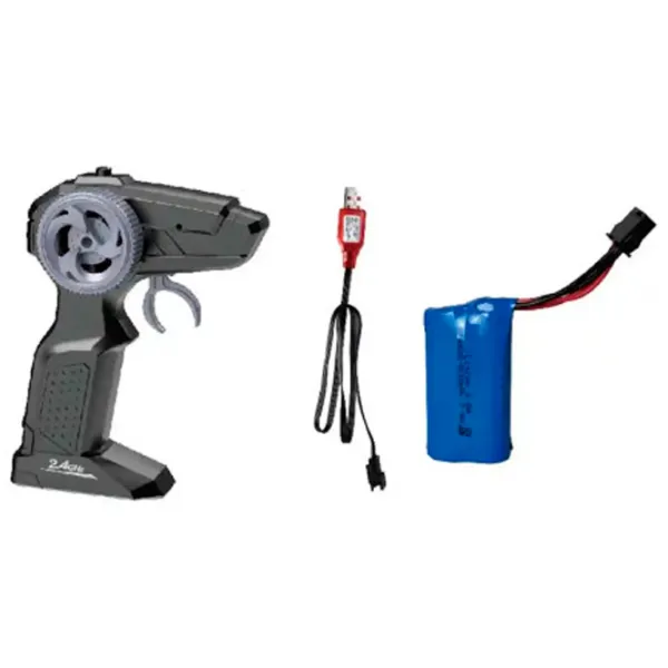 Mașină Optmarket 333-LG23121 201279816 15 km/h / 2.4 GHz / Green Gray photo 3