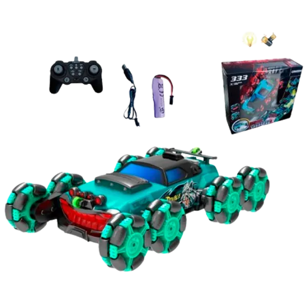 Mașină Optmarket 333-BL2301 201347994 15 km/h / 2.4 GHz / Multicolor Multicolor photo 1