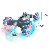 Mașină Optmarket TwistDrift 3966-2 201815219 / 2.4 GHz / Multicolor Multicolor photo 3