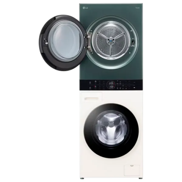 Mașină de spălat cu uscător LG WT1210EGF 12 kg / 1400 rpm / Green Beige photo 8