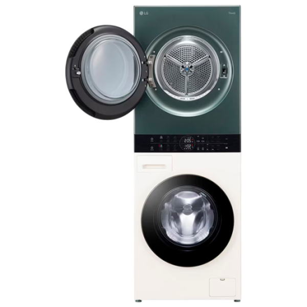 Mașină de spălat cu uscător LG WT1210EGF 12 kg / 1400 rpm / Green Beige photo 8