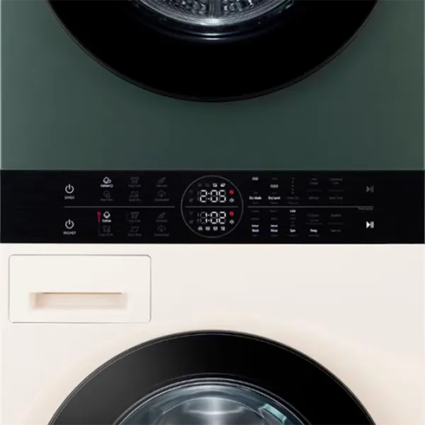 Mașină de spălat cu uscător LG WT1210EGF 12 kg / 1400 rpm / Green Beige photo 12