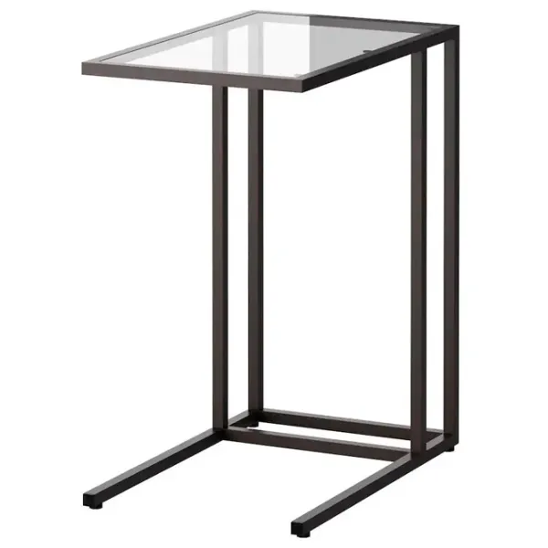 Столики для ноутбуков Ikea Vittsjo Дуб Сонома / Стекло photo 1