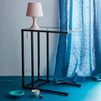 Столики для ноутбуков Ikea Vittsjo Дуб Сонома / Стекло photo 4