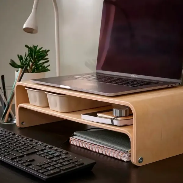 Măsuță pentru laptop Ikea Vattenkar Stejar Sonoma / PAL photo 2