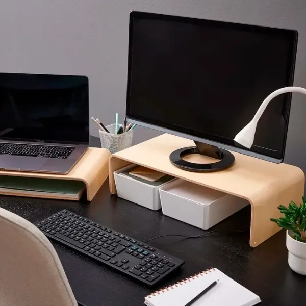 Măsuță pentru laptop Ikea Vattenkar Stejar Sonoma / PAL photo 3