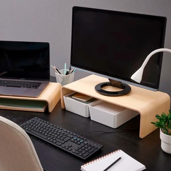 Măsuță pentru laptop Ikea Vattenkar Stejar Sonoma / PAL photo 3