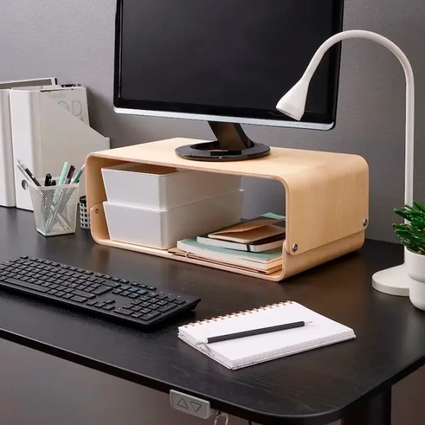 Măsuță pentru laptop Ikea Vattenkar Stejar Sonoma / PAL photo 4