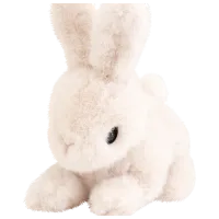 Jucărie moale Orange Toys The Softest Little Bunny OT8027/20 0+ / White photo 3