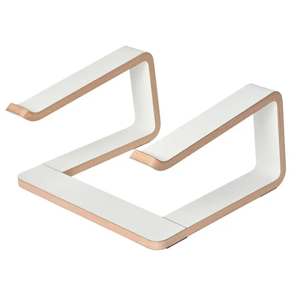 Столики для ноутбуков Ikea Stenerik Белый / Шпон photo 1