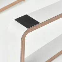 Măsuță pentru laptop Ikea Stenerik White / Furnir photo 3