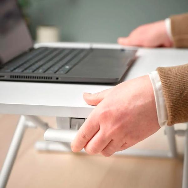 Măsuță pentru laptop Ikea Dubbla White / PAL photo 4