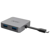Dock-stație Acer HP.DSCAB.008 7-in-1 USB Type-A / Gray photo 3