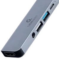 Адаптер Cablexpert A-CM-COMBO5-02 USB Type-C / Серый photo 3