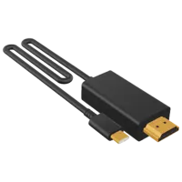 Adaptor Cablexpert A-CM-HDMIM-01 USB Type-C / Black photo 3