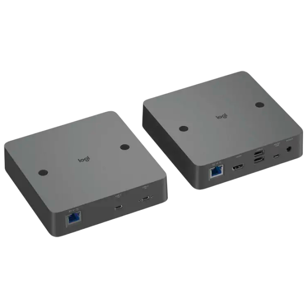 Adaptor Logitech Extend USB Type-C / Gray photo 2