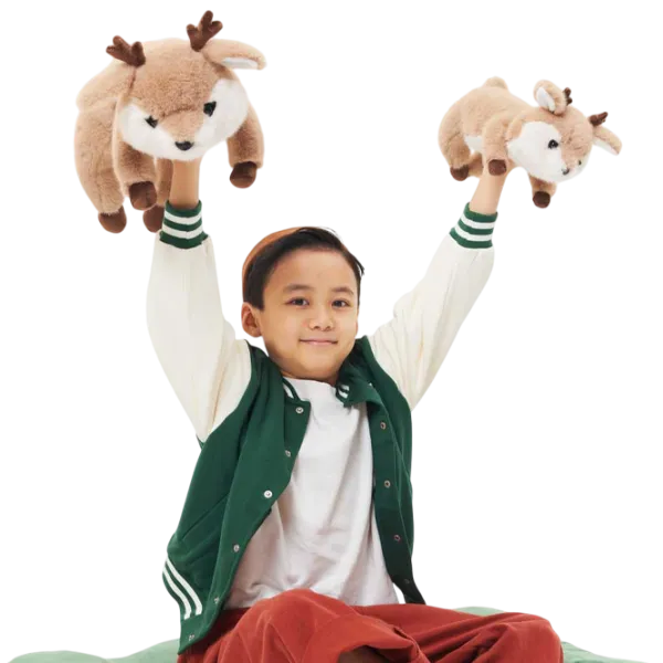 Jucărie moale Orange Toys The Softest Deer OT8031/38 0+ / Beige photo 4