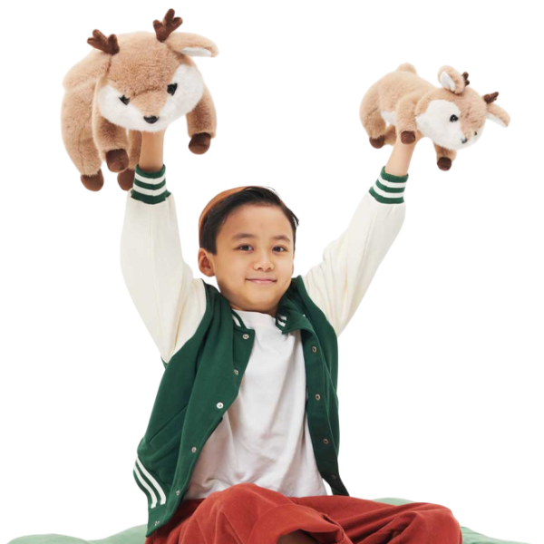 Jucărie moale Orange Toys The Softest Deer OT8031/38 0+ / Beige photo 4