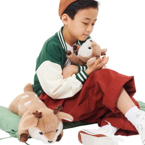 Jucărie moale Orange Toys The Softest Deer OT8031/38 0+ / Beige photo 5